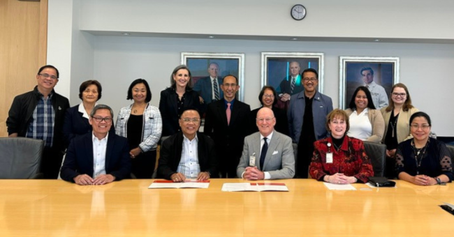 SLU signs MOA with University of Texas Saint Lous University and University of Texas