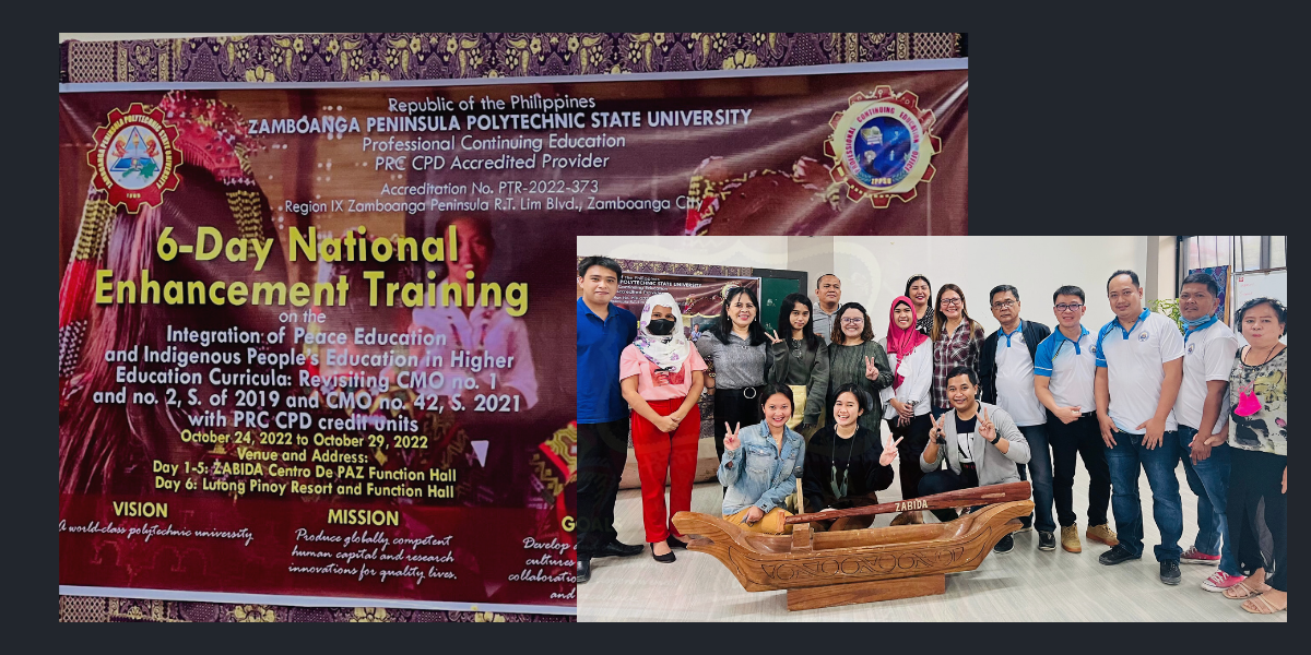 SLU Training on CQA for Peace Education and IP Studies Integration SLU Training on CQA for Peace Education and IP Studies Integration