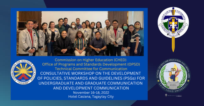 SLU BA Communication joins CHED TCC Consultative Workshop