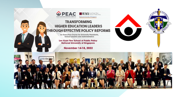 SLU attends PEAC-NUS