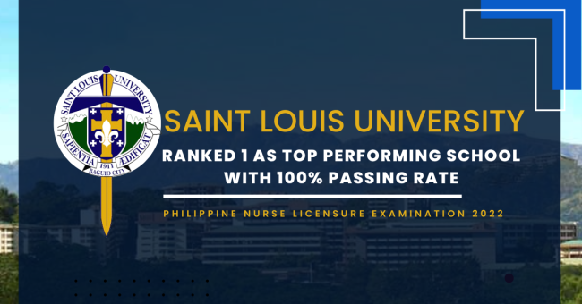 SLU Tops Nursing Licensure Examination 2022