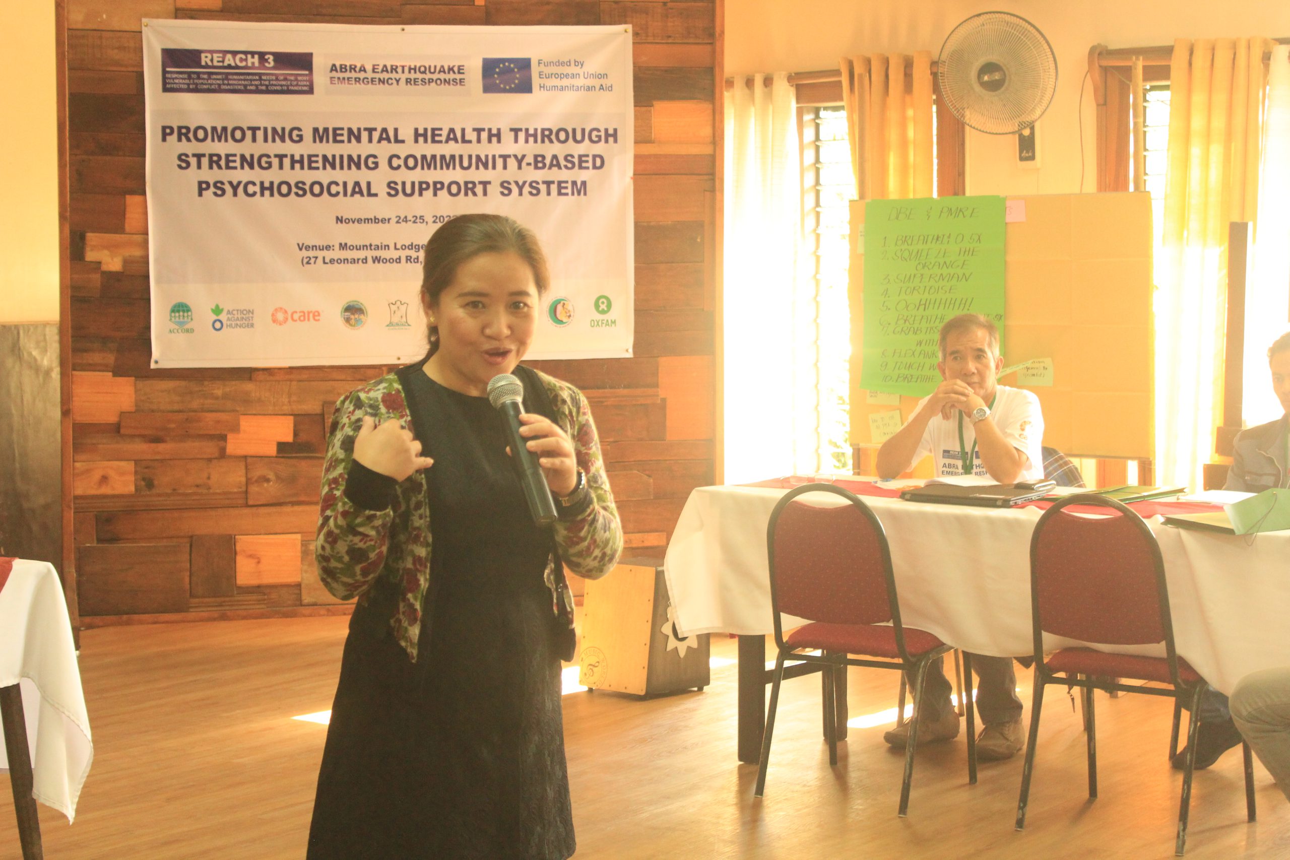 SLU SAS Dean Conducts Lecture on Mental Health and Psychological First Aid SLU SAS Dean