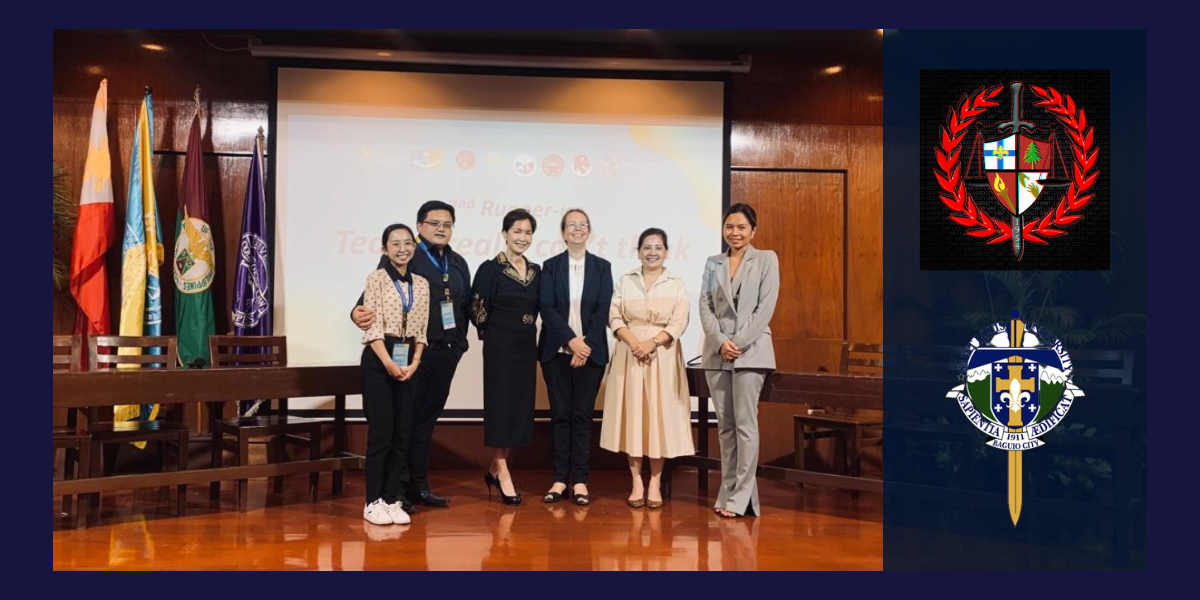 SLU Law Team is second runner-up at CHR Inter-law school debate SLU Law Team