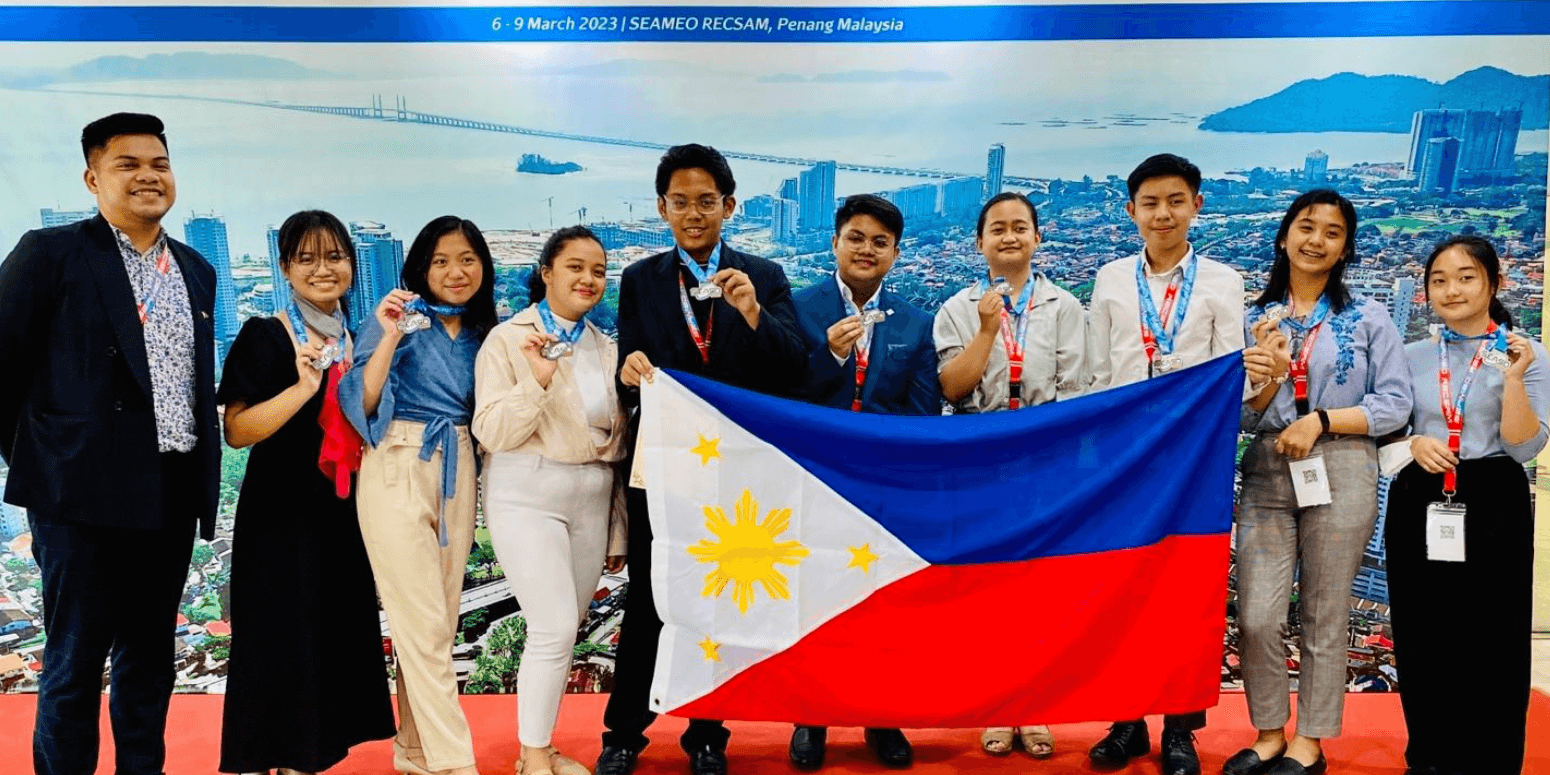 SLU-BEdS Champions at SEAMEO Science Olympiad SLU-BEdS at SEAMEO Science Olympiad