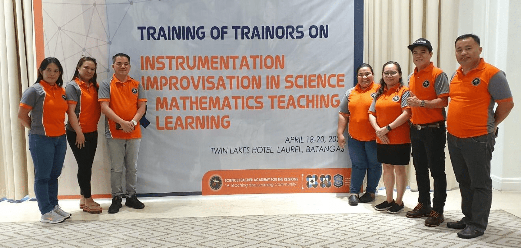 SLU Faculty joins the National Training of Trainers of DOST-SEI Science Teacher Academy for the Regions