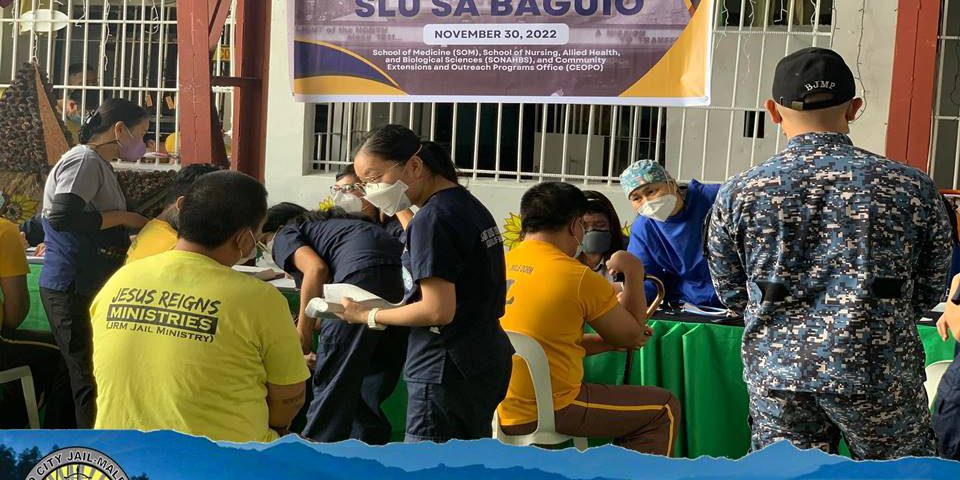 SLU BJMP OUTREACH PROGRAM Handog ng SLU sa Baguio BJMP