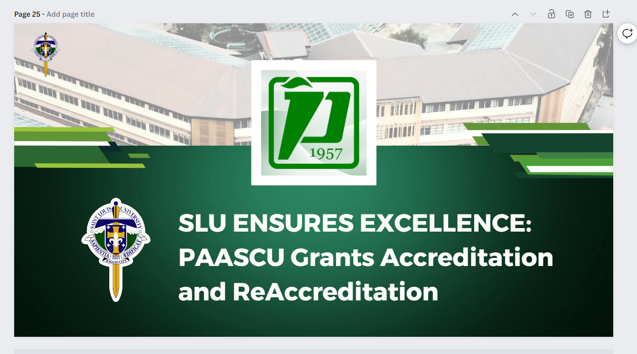PAASCU Grants Reaccreditation and Accreditation to SLU Higher Education Programs