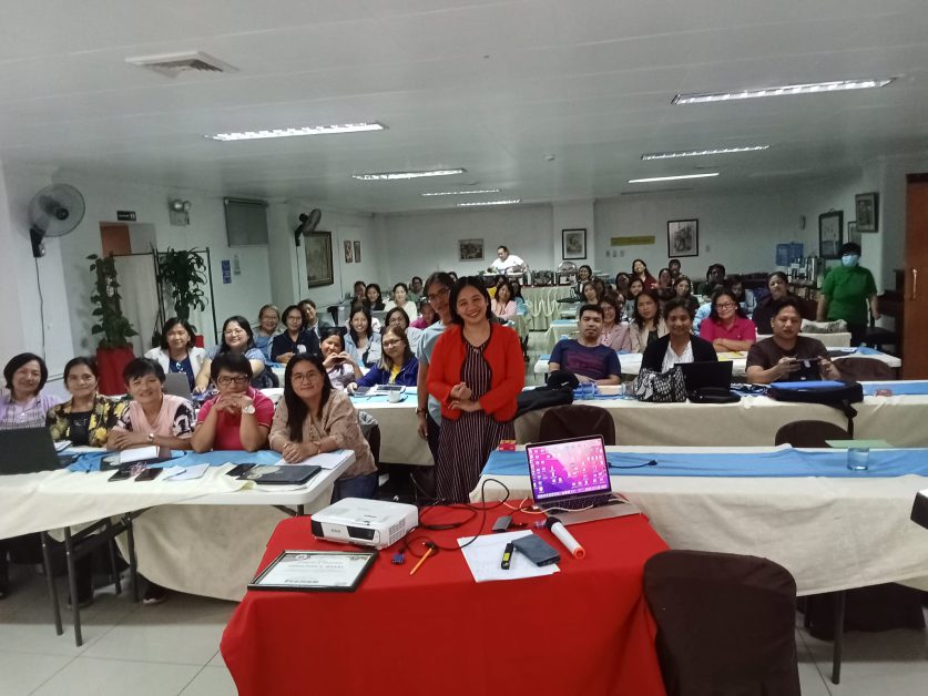 Dr. Geraldine Wakat and Schools Division of Benguet teachers