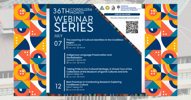 36th Cordillera Month Webinar Series