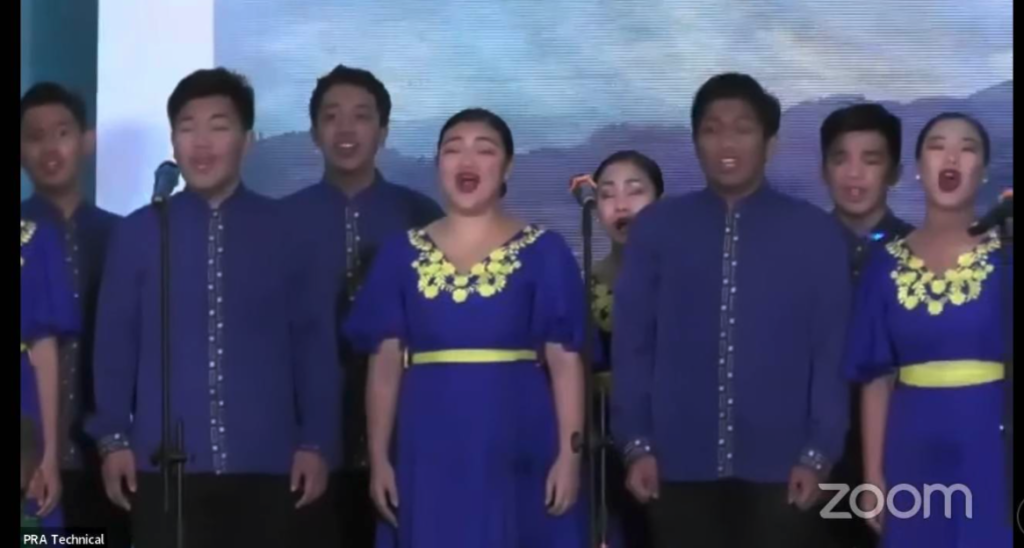 SLU Glee Club at Philippine Rheumatology Association 29th Annual Meeting