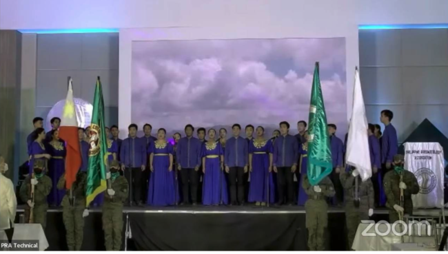 SLU Glee Club at Philippine Rheumatology Association 29th Annual Meeting