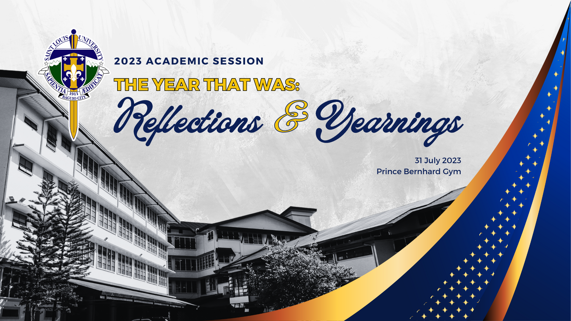 2023 ACADEMIC SESSION 2023 Academic Session