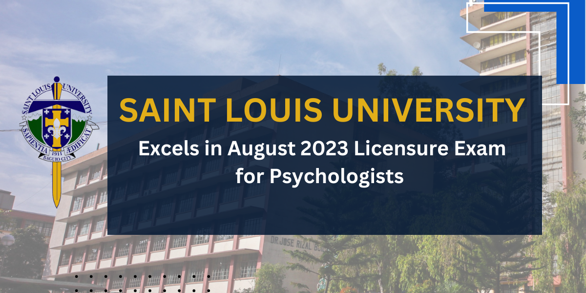 August 2023 Licensure Exam for Psychologists August 2023 Licensure Exam for Psychologists