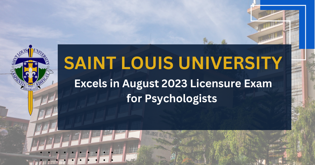 August 2023 Licensure Exam for Psychologists August 2023 Licensure Exam for Psychologists