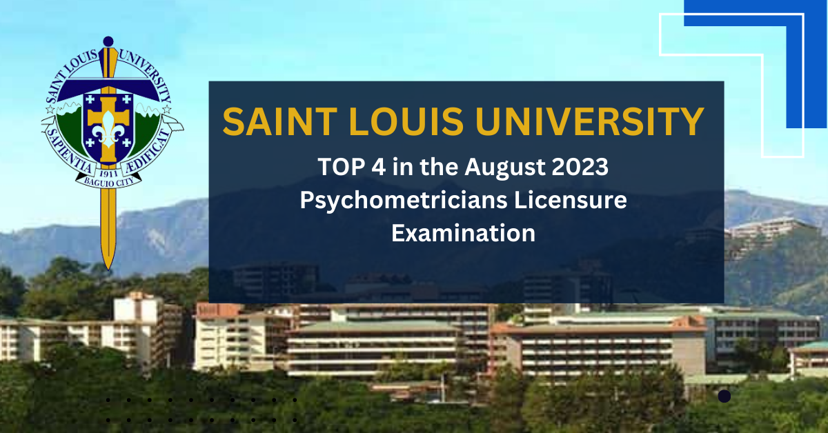 August 10, 2023 Saint Louis University, Philippines