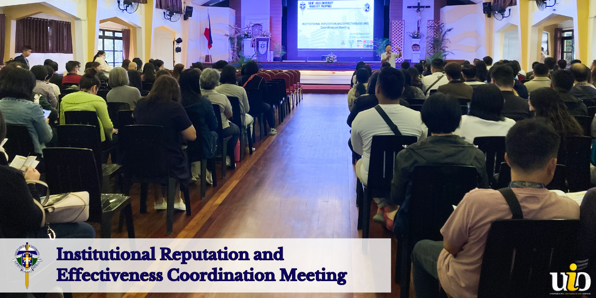 Institutional Reputation and Effectiveness Coordination Meeting Institutional Reputation and Effectiveness Coordination Meeting