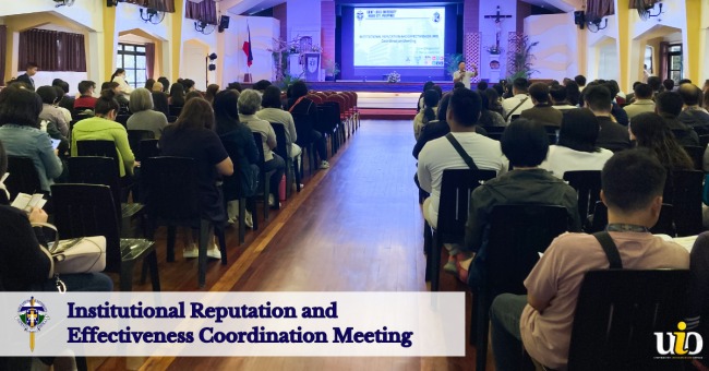 Institutional Reputation and Effectiveness Coordination Meeting Institutional Reputation and Effectiveness Coordination Meeting