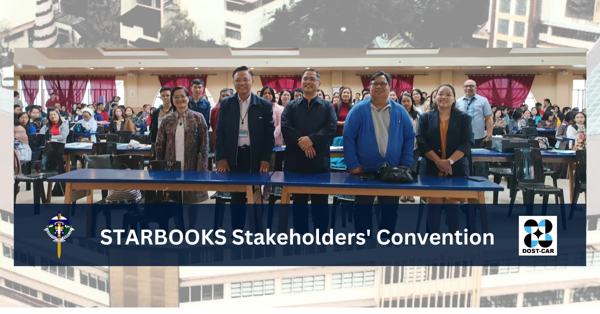 SLU and DOST STII Hosts STARBOOKS Stakeholders’ Convention