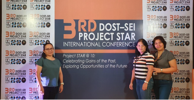 DOST SEI Project STAR DOST-SEI Project STAR International Conference