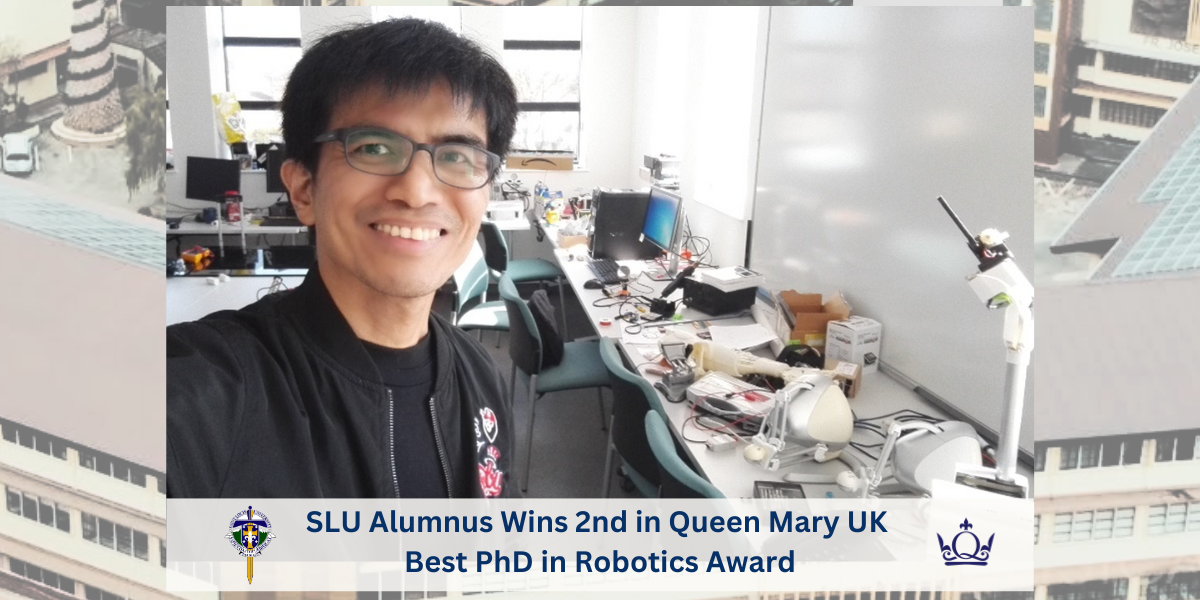 Dr. Alexander Co Abad, Best PhD in Robotics Award Dr. Alexander Co Abad Wins Queen Mary UK Best PhD in Robotics Award
