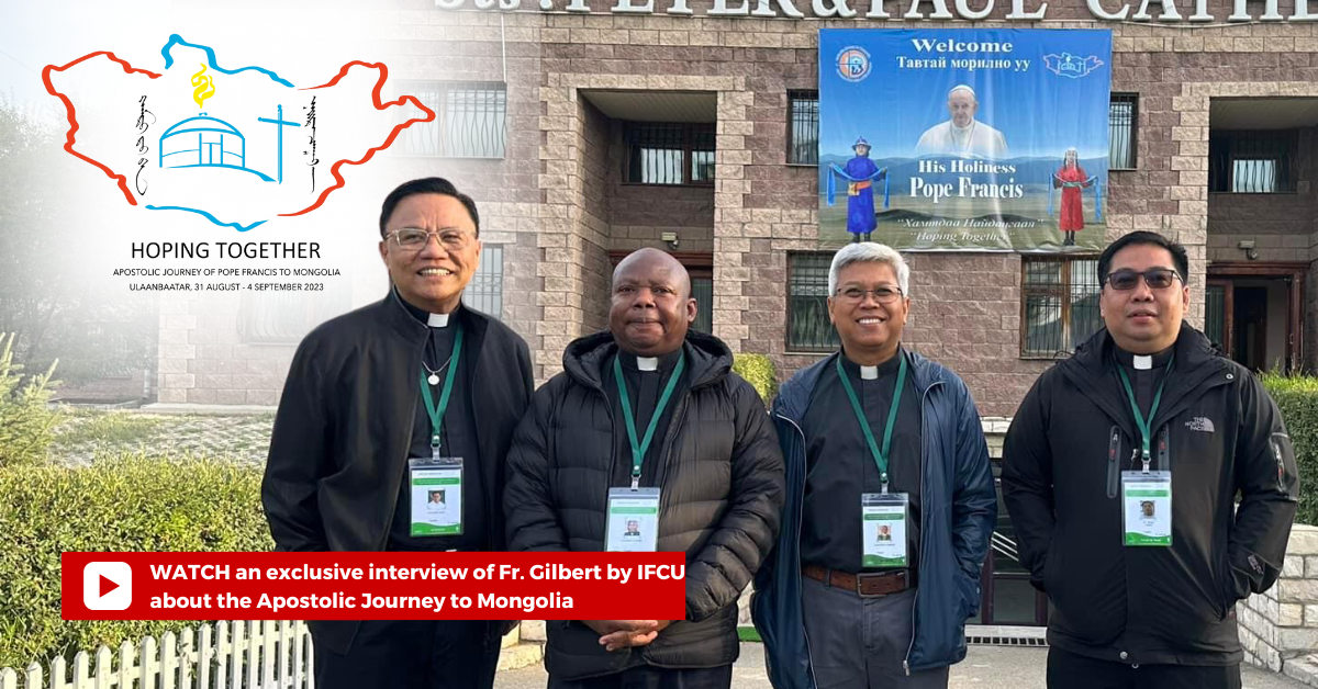 Hoping Together Apostolic Journey of Pope Francis to Mongolia Hoping Together Apostolic Journey of Pope Frances to Mongolia with Rev. Fr. Gilbert B. Sales