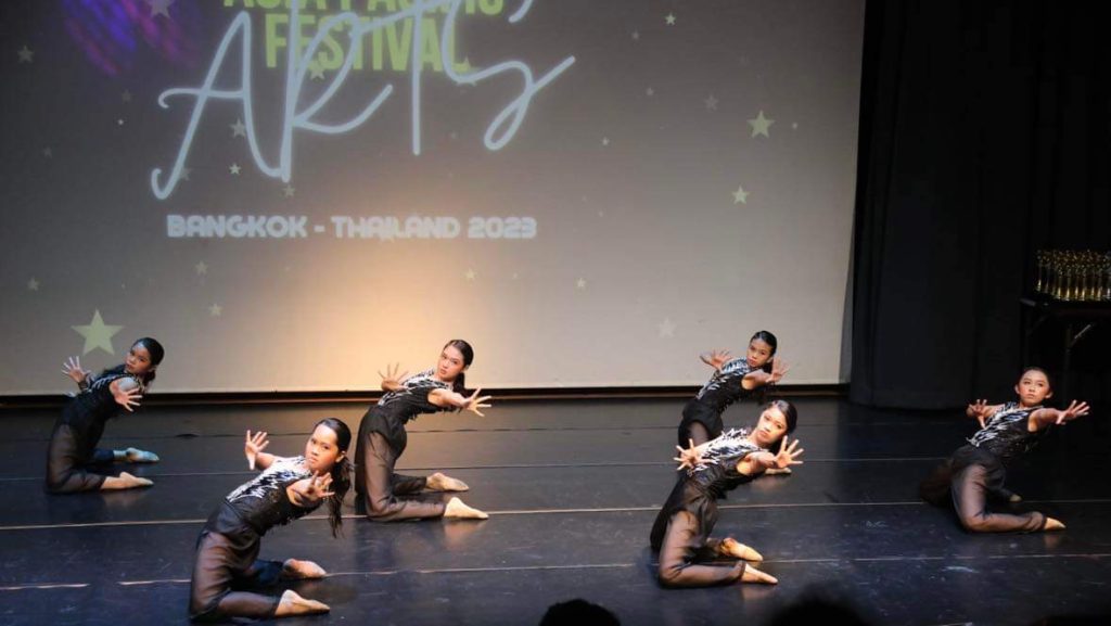 Performing Arts Studio Philippines performing their winning Contemporary Piece