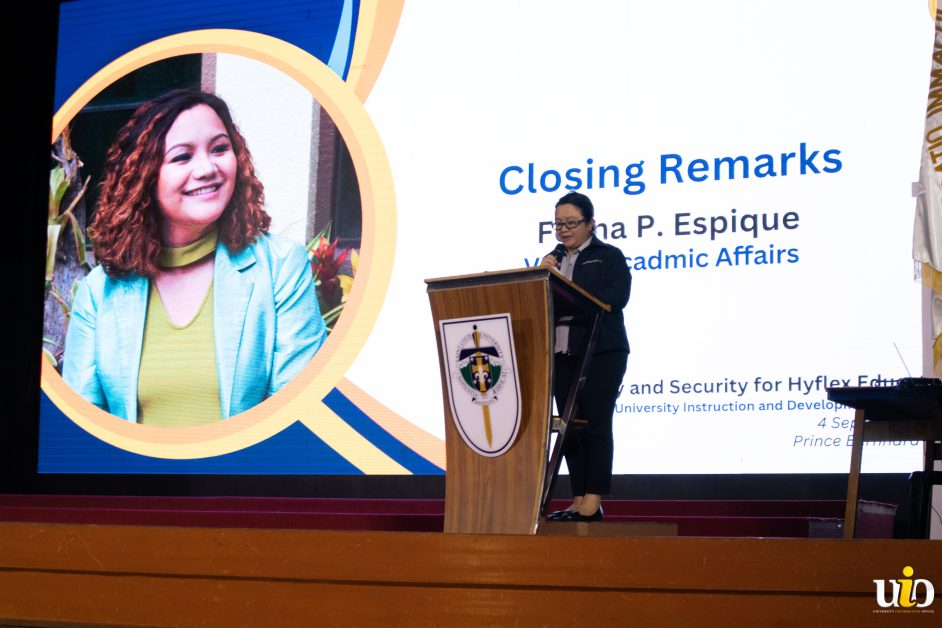 Dr. Felina P. Espique, Vice President for Academic Affairs
