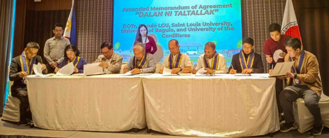 Dalan ni Taltallak MOA Signing Dalan ni Taltallak MOA Signing