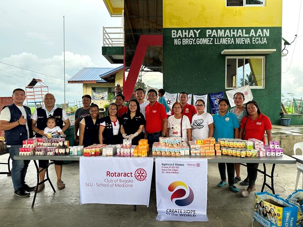Rotaract Club of Baguio SLU-SOM conducts First-Ever Medical and Surgical Mission in Nueva Ecija