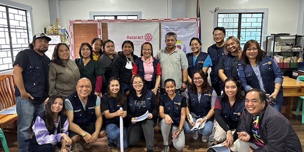 Rotaract-Club-of-SLU-School-of-Medicine-with-Rotary-Passport-International-Germany-District-1841-and-the-officials-of-Dontogan-Brgy