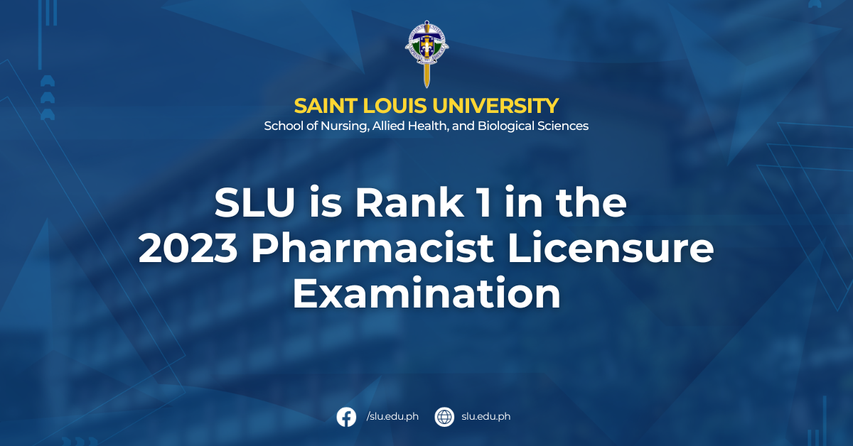 SLU is Top-Performing School in the 2023 Pharmacist Licensure Examination