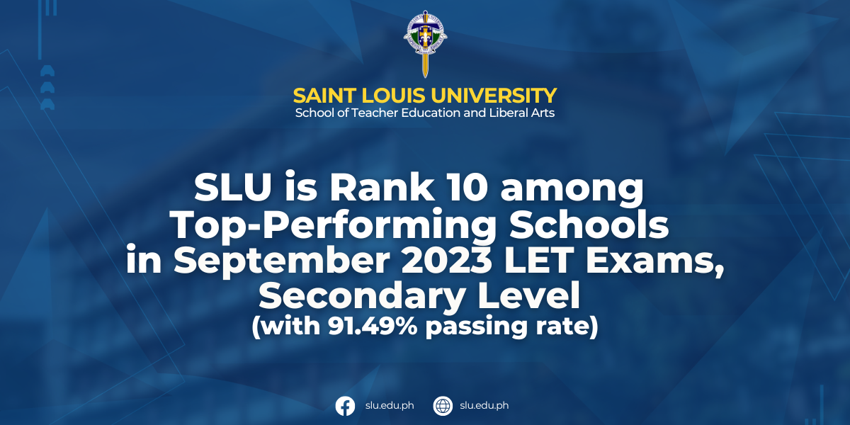September 2023 Licensure Examination for Teachers