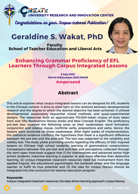 Dr. Geraldine S. Wakat