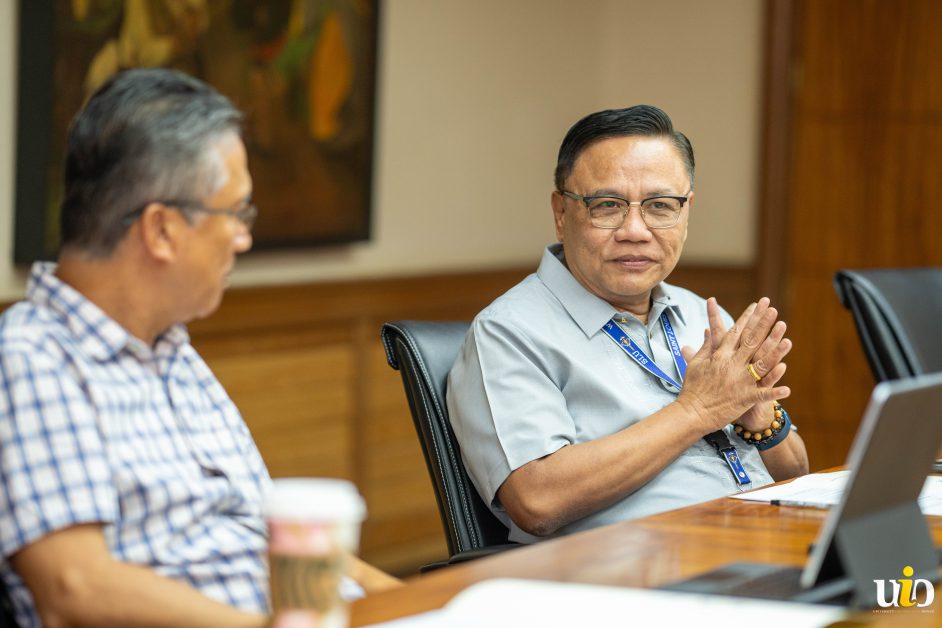 Rev. Fr. Gilbert B. Sales, CICM, PhD expressed gratitude and appreciation for this grand gesture, seeing the sky-high potential and capabilities of the students at SLU.
