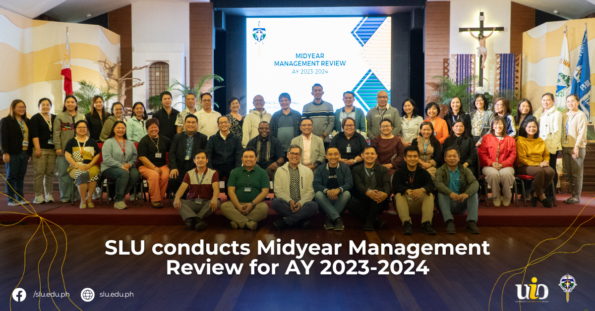 SLU conducts Midyear Management Review for AY 2023-2024
