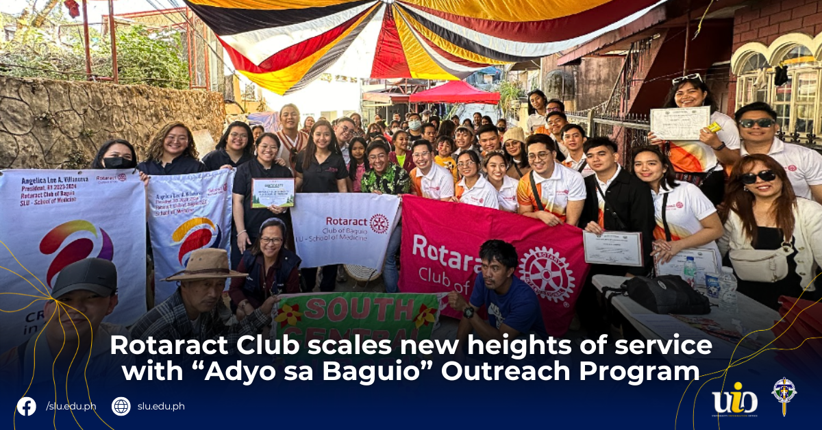 Rotaract Club scales new heights of service with “Adyo sa Baguio” Outreach Program
