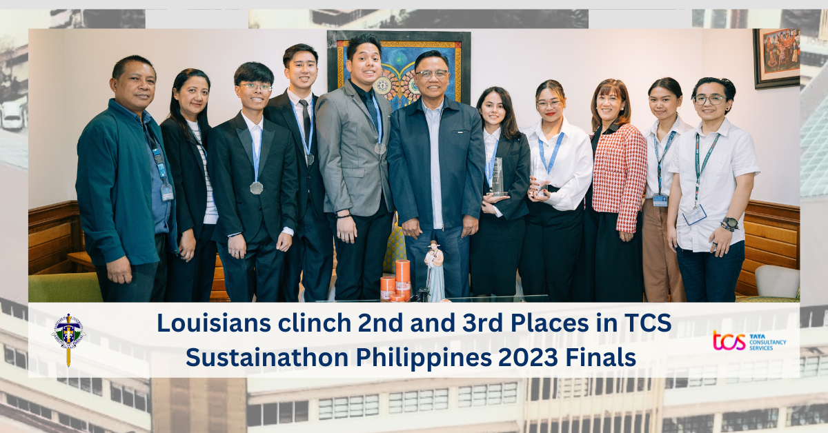 Louisians clinch 2nd and 3rd Places in TCS Sustainathon Philippines 2023 Finals