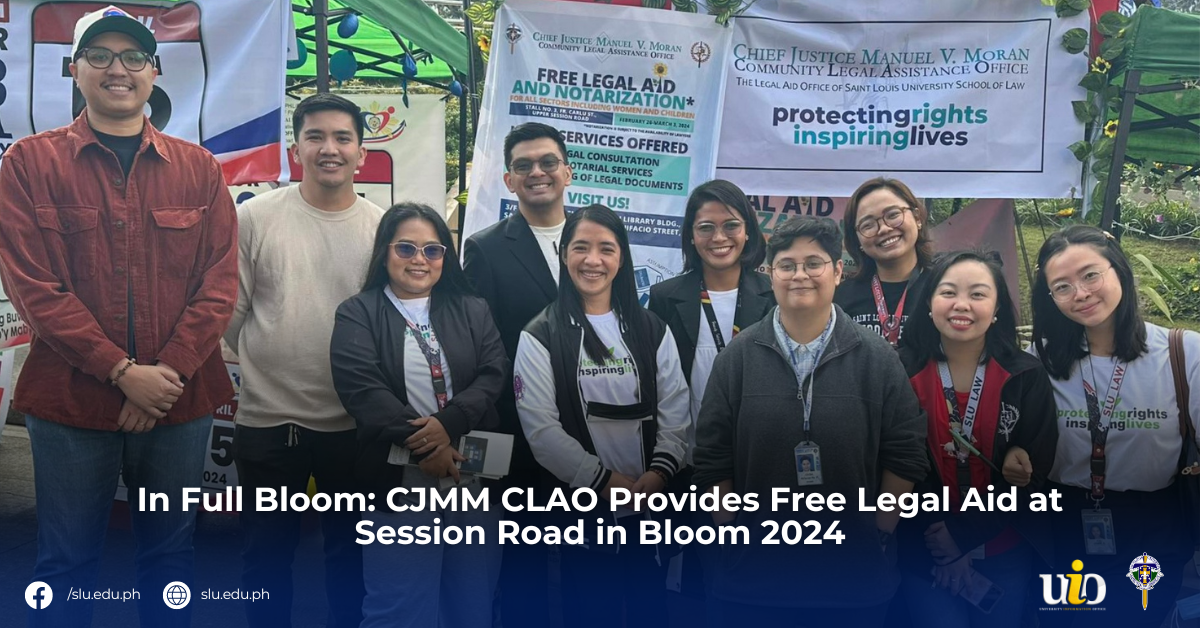 In Full Bloom: CJMM CLAO Provides Free Legal Aid at Session Road in Bloom 2024