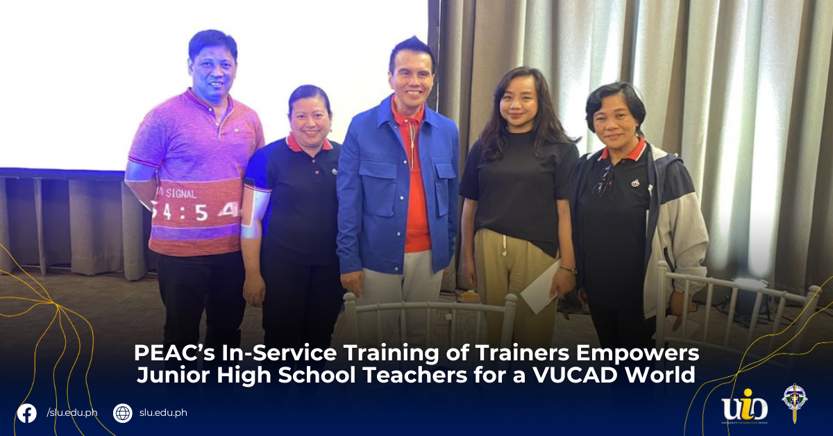 JHS PEAC trainers (1) In-Service Training