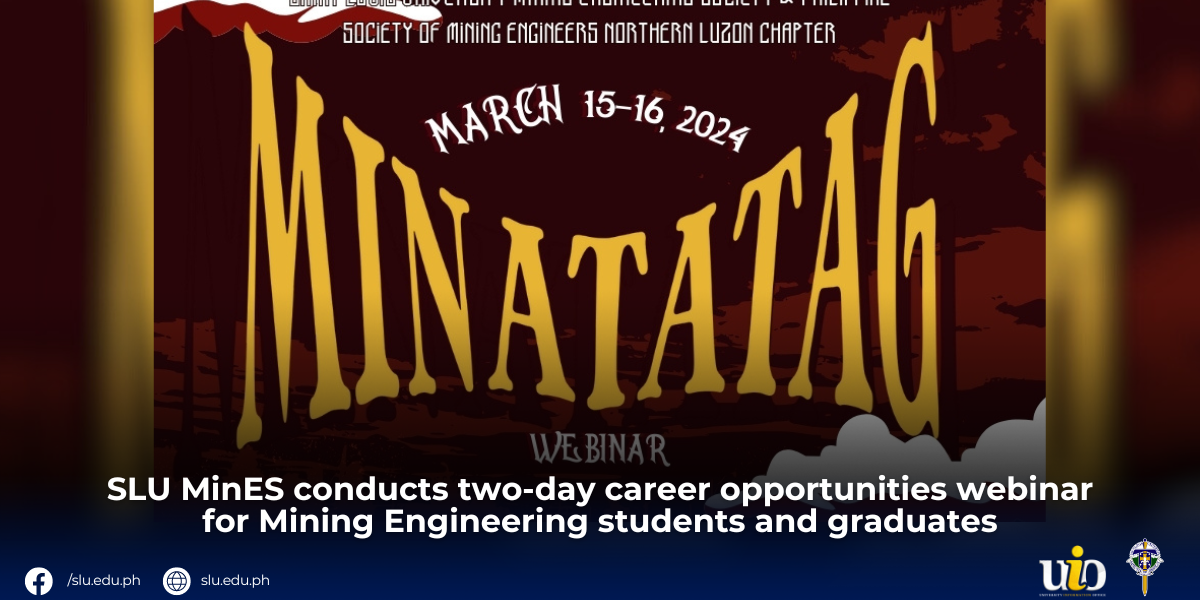 MINAtatag webinar SLU MinES