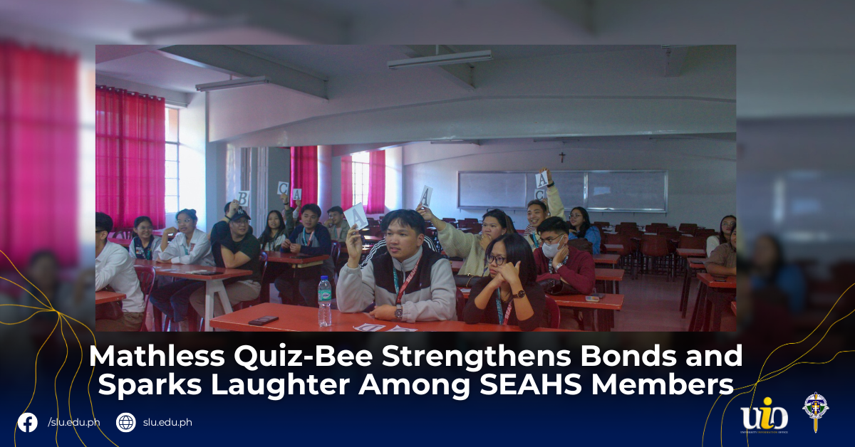 Mathless Quiz-Bee Strengthens Bonds and Sparks Laughter Among SEAHS Members