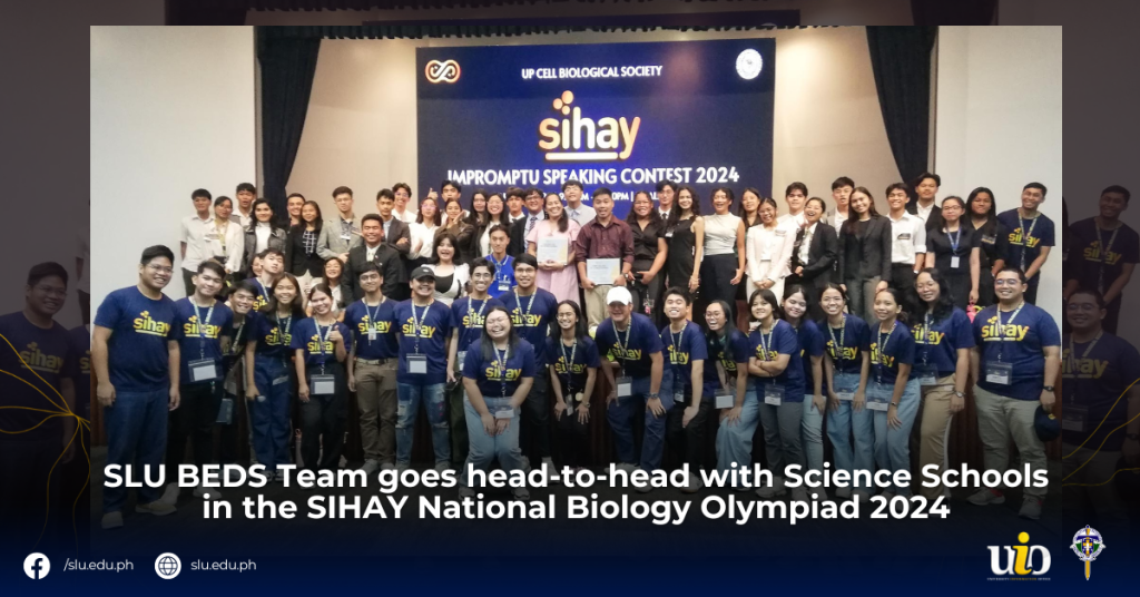SLU BEDS Team goes head-to-head with Science Schools in the SIHAY National Biology Olympiad 2024