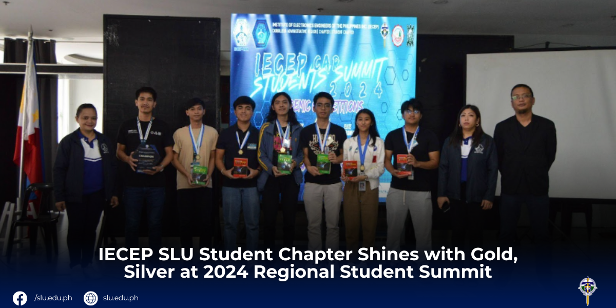 IECEP SLU Student Chapter Shines with Gold, Silver at 2024 Regional Student Summit