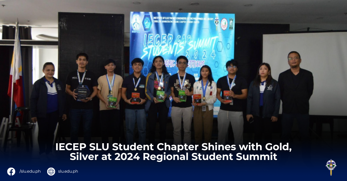 IECEP SLU Student Chapter Shines with Gold, Silver at 2024 Regional Student Summit