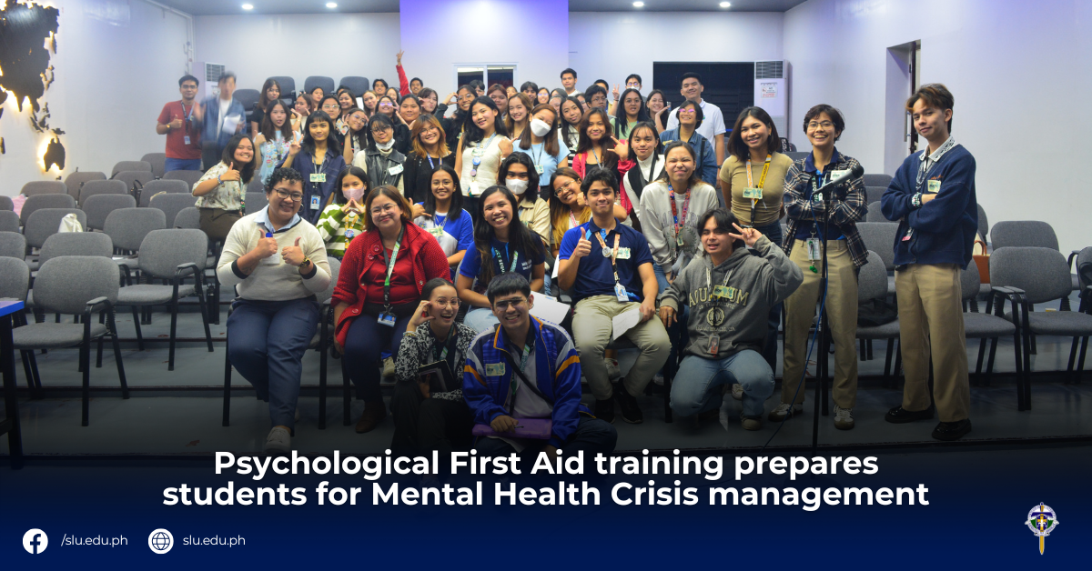 Psychological First Aid training prepares students for Mental Health Crisis management