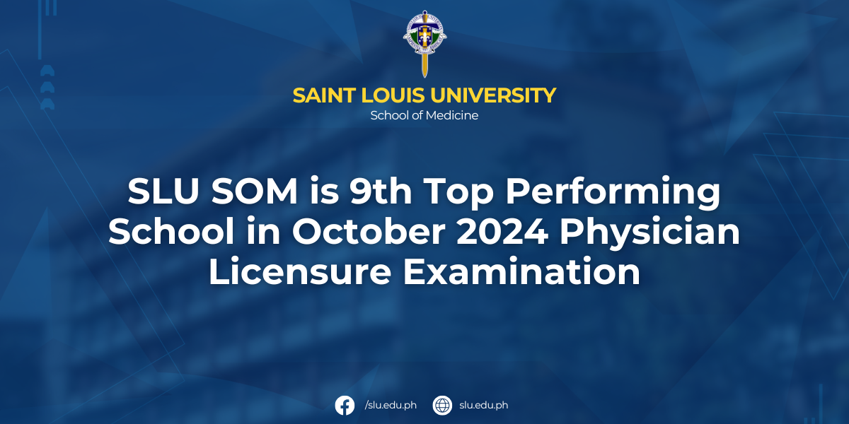 SLU SOM is 9th Top Performing School in October 2024 Physician