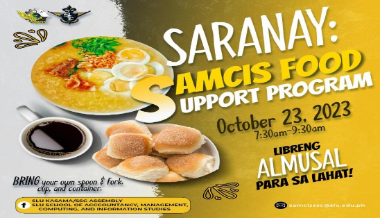 SARANAY: SAMCIS Food Support Program