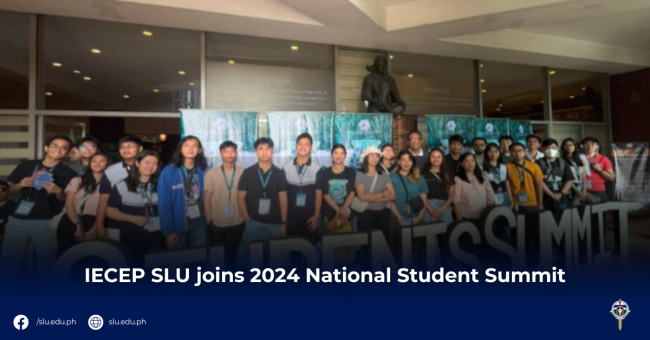 IECEP SLU joins 2024 National Student Summit