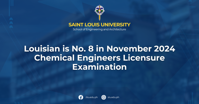 November 2024 Chemical Engineers Licensure Exam Chemical Engineers Licensure Exam