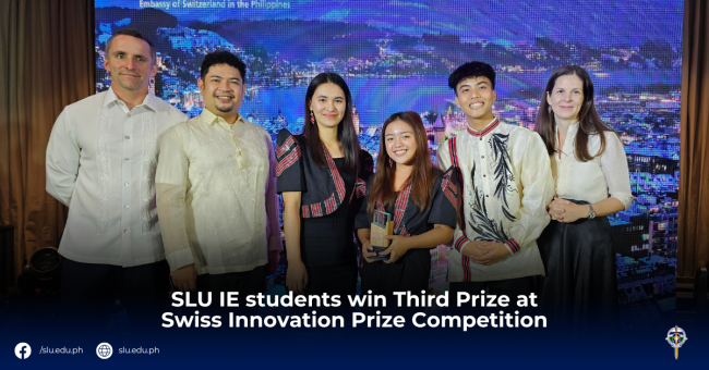 SLU IE students win Third Prize at Swiss Innovation Prize Competition